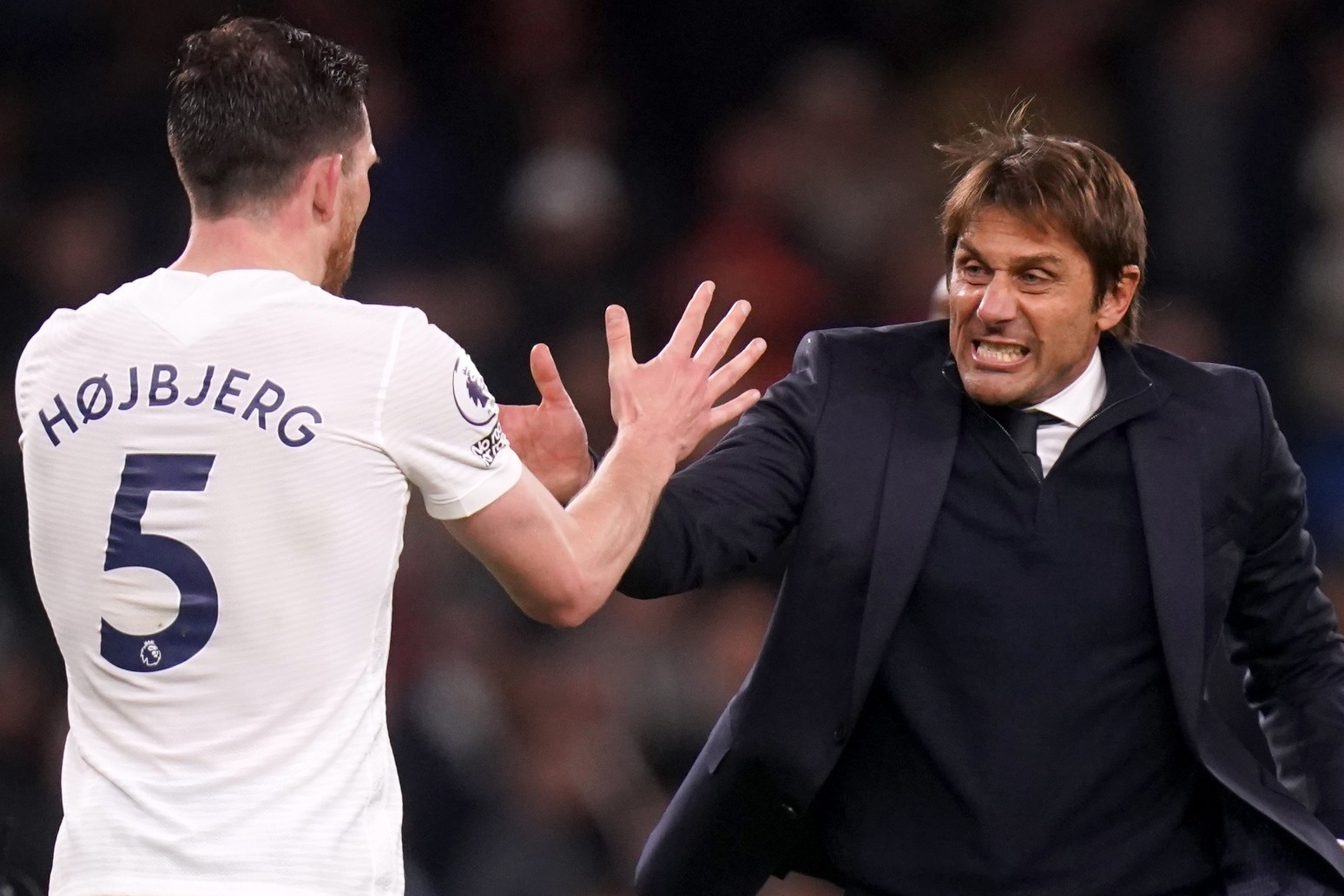 Pierre-Emile Hojbjerg calls on Antonio Conte to ‘elaborate’ after Spurs rant 